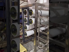 फिल्मटेक टोरे झिल्ली 50-100KW/H पीएलसी नियंत्रण के साथ MR-BWRO-25TH आरओ प्रणाली