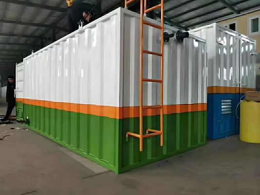 अच्छी कीमत होटल और अस्पताल के लिए 5-20 किलोवाट घरेलू सीवेज ट्रीटमेंट प्लांट ऑनलाइन