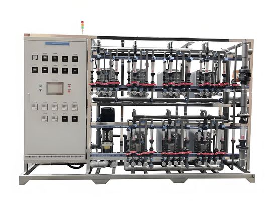 अच्छी कीमत Grundfos / CNP पंप EDI प्रणाली UPVC / SS304 फिटिंग 1-50m3 प्रति घंटे क्षमता ऑनलाइन
