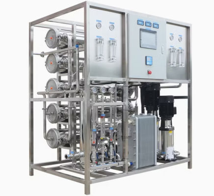 अच्छी कीमत उन्नत EDI जल उपचार प्रणाली Grundfos/CNP पंप और Siemens S7 पीएलसी इलेक्ट्रिक कंट्रोल के साथ ऑनलाइन