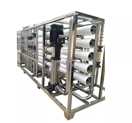 अच्छी कीमत Morui 15m3 Two Stages High Salt Rejection Reverse Osmosis Plant with 15000L/Hour Capacity and Stainless Steel 304/316 Construction ऑनलाइन