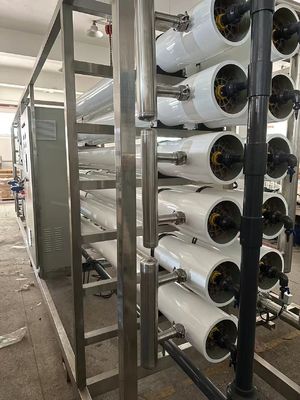 अच्छी कीमत फिल्मटेक झिल्ली जल शोधन प्रणाली 50-100kw/hr सीमेंस पीएलसी नियंत्रण ऑनलाइन