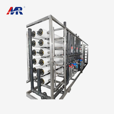 अच्छी कीमत 1.2-1.5Mpa बड़े पैमाने पर जल उपचार संचालन के लिए रिवर्स ऑस्मोसिस प्रणाली ऑनलाइन